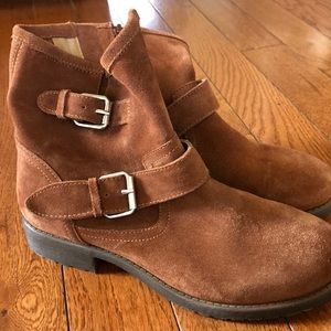 NWT Steve Madden Brown Suede Boots